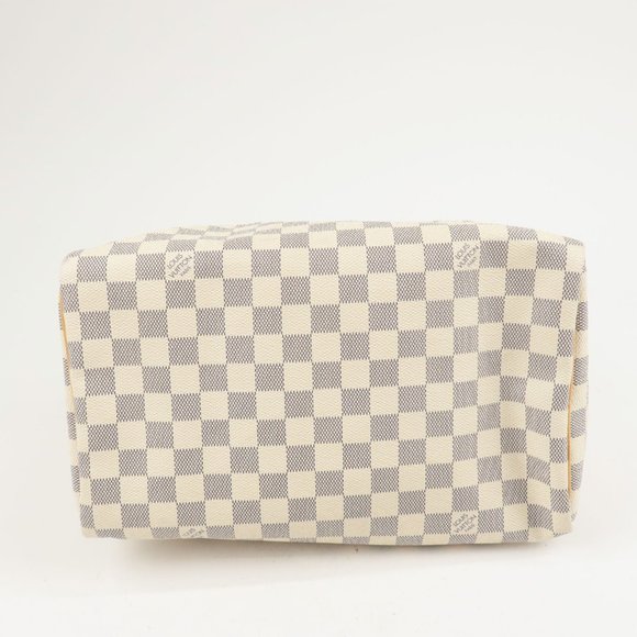 Speedy 30 Damier Azur Hand Bag - Picture 5 of 9